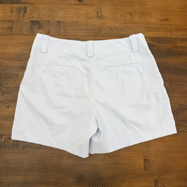 Nike Golf Fit Dry Shorts Womens 8 Light Blue Performance Athletic Golfing - Image 3