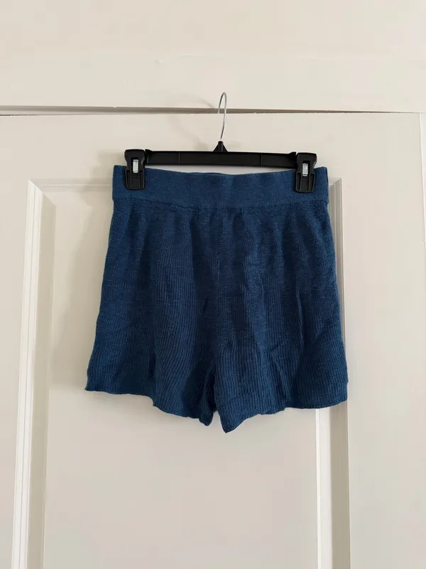 NWT Free People Malibu Solid Surf Set size XS color blue - Image 8