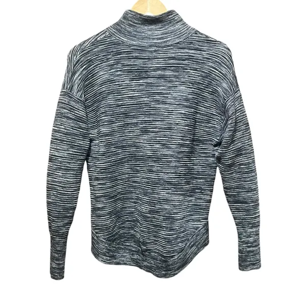 OFFLINE‎ By Aerie Home Stretch Quarter Zip Sweater Black Size Oversized XS - Image 7