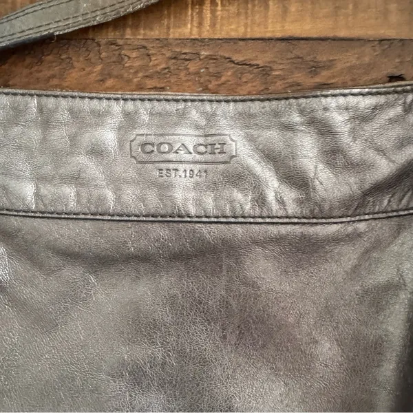 Vintage‎ COACH Metallic Bag - Image 2