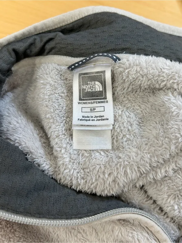 The North Face Oatmeal High Pile Fleece Quarter Zip Y2K 2009 S - Image 4