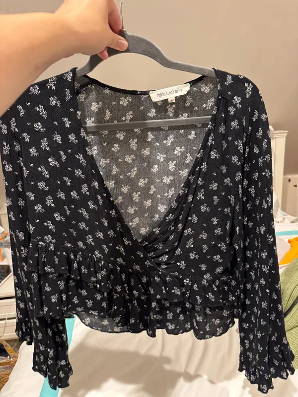 Blouse Black Size M - Image 4