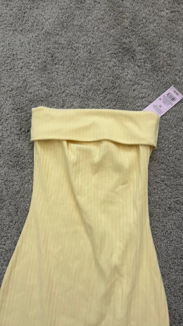 Target strapless yellow dress - Image 3