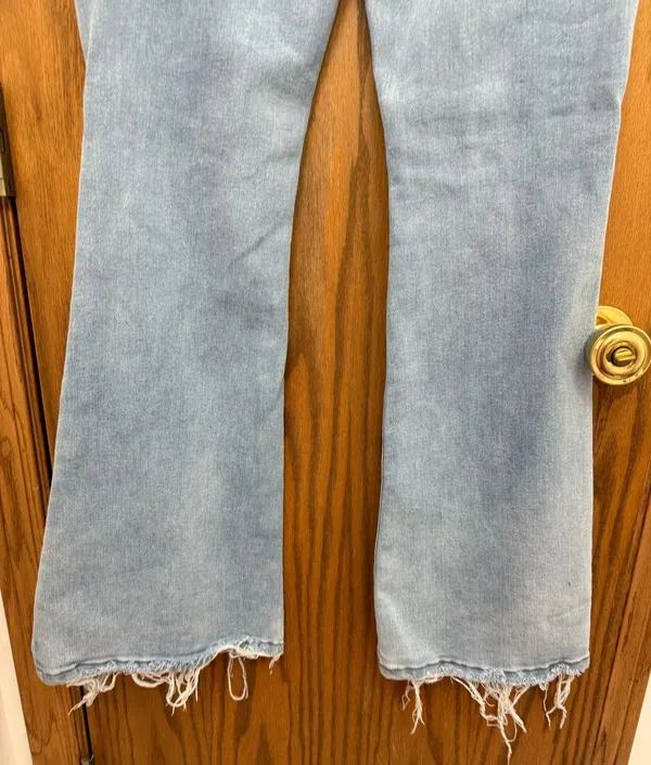 Pre-owned Celebrity Pink High-Rise Flare Jeans Size 7/28 - Image 6