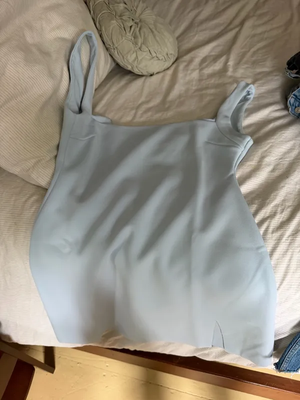 Princess Polly Mini Dress Blue - Image 3