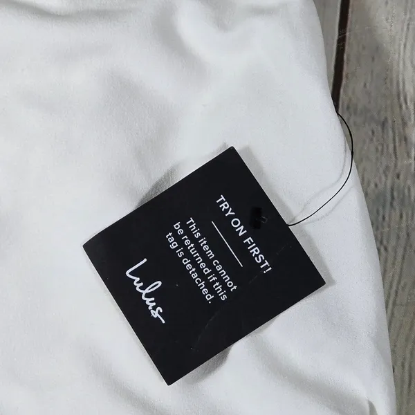 Lulus Loving the Feeling White Strapless Bodycon Midi Dress IDK7460 Size M NEW - Image 7