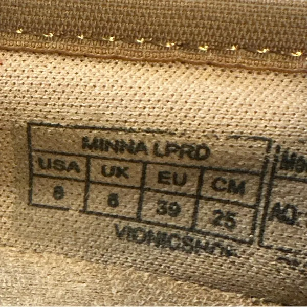Vionic Orthaheel Minna Leopard Print Calf Hair Beige Leather Ballet Flats US 8 - Image 7
