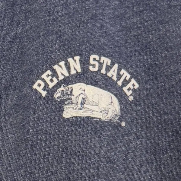 PSU Penn State University Nittany Lions League 1/4 Zip Pullover Sweatshirt Small - Image 2