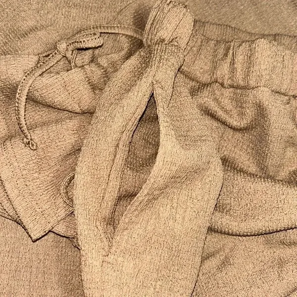 Women’s Beige Stretchy Pants Set(Size Small) Tan - Image 4