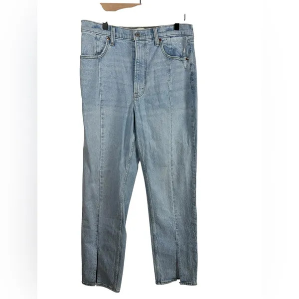 Abercrombie & Fitch 90s Straight Ultra High Rise Jeans Women’s‎ Size 30 / 10 - Image 2