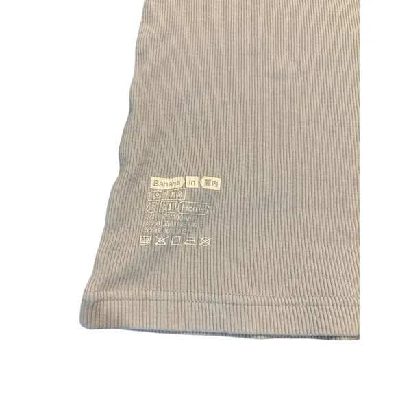 Banana Home Light Blue Ribbed Tank Size XXL - Image 3