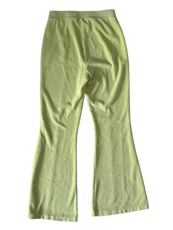 Aerie Green Groove On Flare Pants - Image 3