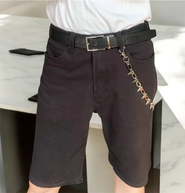 Spiked Pants Chain for Men Women,Jeans Chain,Keys Chain,Biker Wallet Chain,Streetwear Punk Hip Hop Unisex Style - Image 3