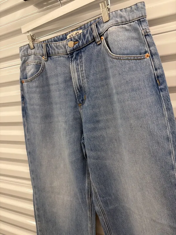 Kate Baggy Bowery Vintage Jeans Blue Womens Size 31 - Image 6