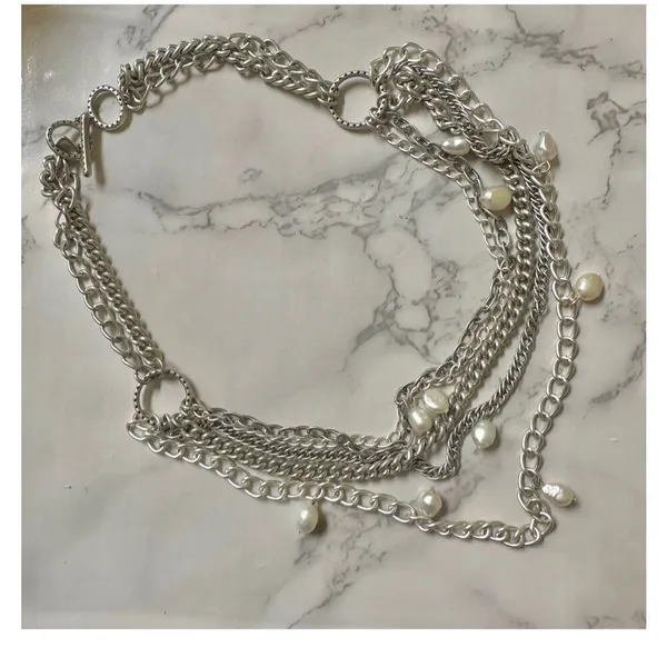 Stella and Dot Avery multi strand pearl necklace - Image 5