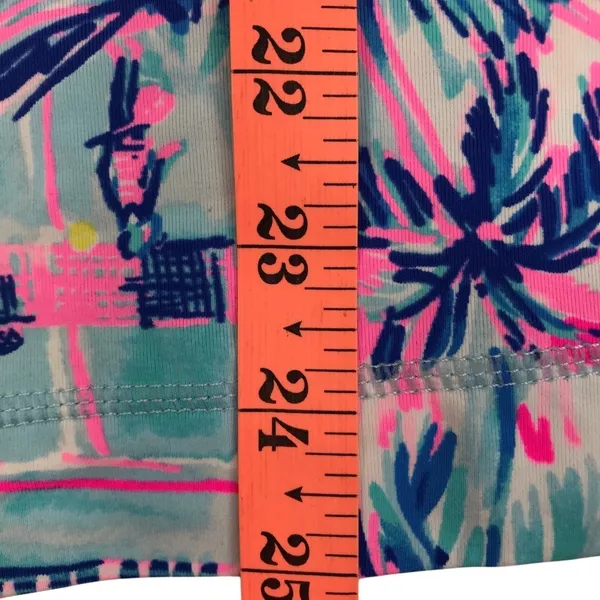 LILLY PULITZER Tarah Luxletic SunGuard Top M Ravello Blue Perfect Match Tennis - Image 13