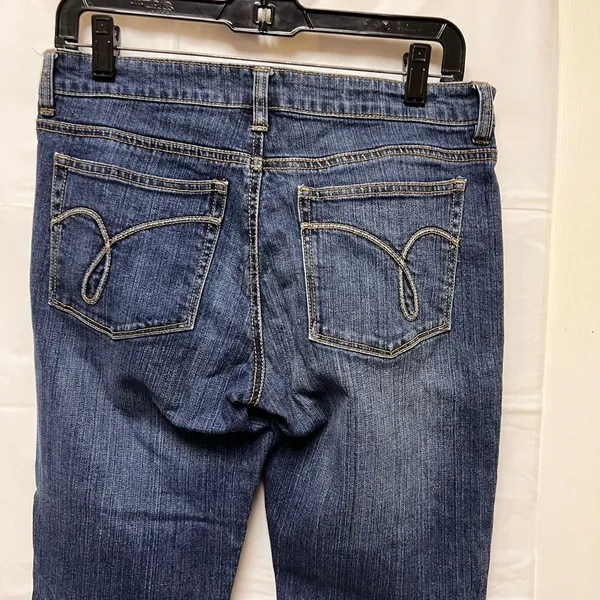 Ashley Bootcut‎ Jeans Womens Size 6 Blue Denim Bootcut Mid Rise CFR-C - Image 6