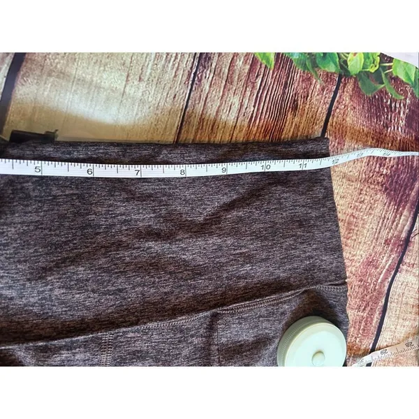 Offline The Hugger Foldover Hi-rise Heathered Brown Size M - Image 4