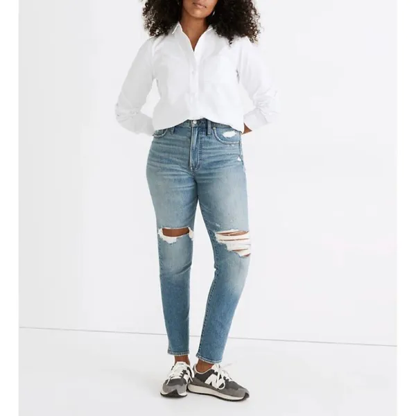 MADEWELL Jeans - The Perfect Vintage Jean in Denman Wash Size 26 - Image 15