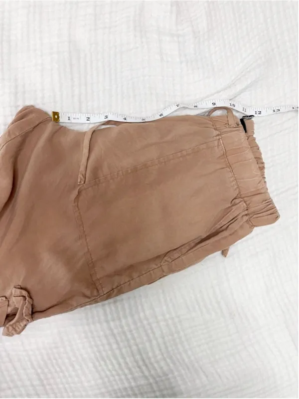 Women's Thread & Supply Brown Cargo Pants S Tencel - Image 8