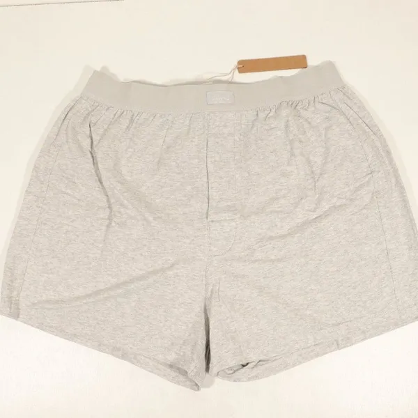 NWT Skims Boyfriend Loose Boxer in Light Heather Gray size xxs - Image 5
