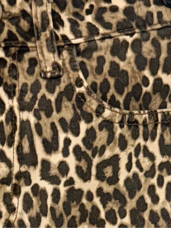 NWOT American Eagle Animal Print Skinny Jeans Leopard Cheetah Sz 4 Stretch High - Image 8