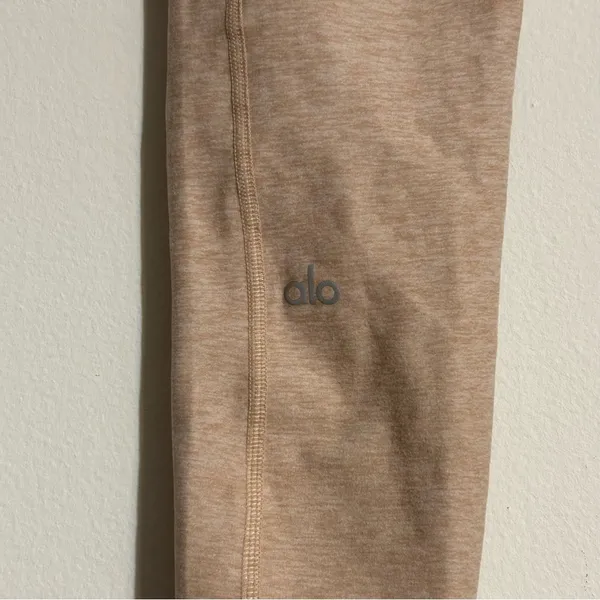 Alo Yoga Pink High-Waist Alosoft Lounge Leggings Size Small - Image 3