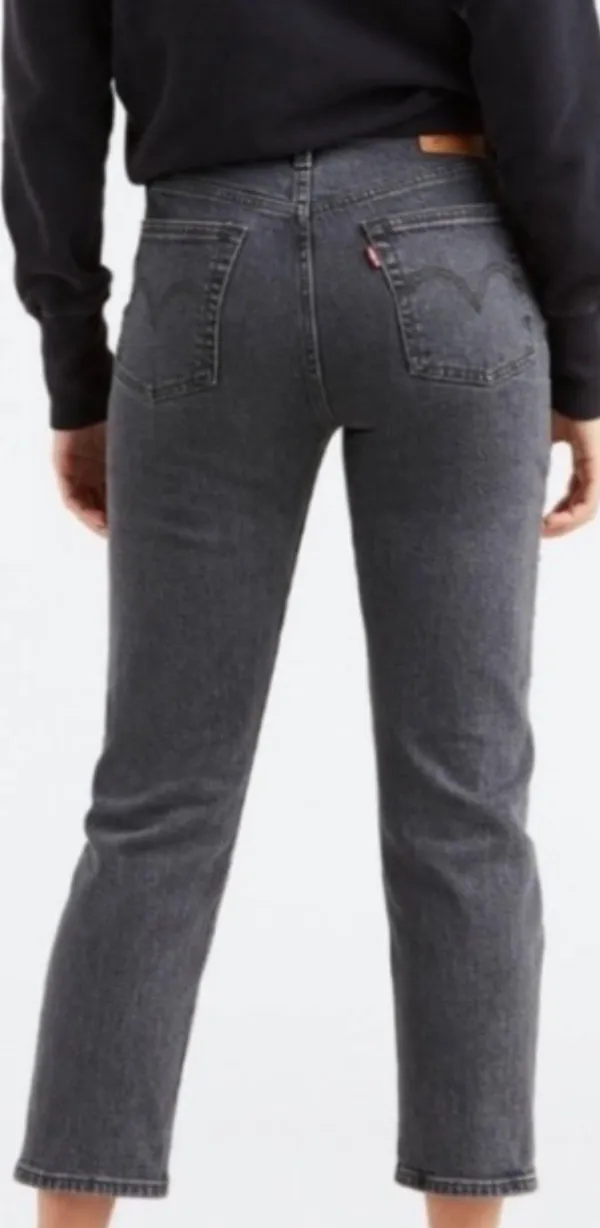 Levi's Black/Grey 501 Bejeweled Rock Stud High Waisted Jeans - Image 2