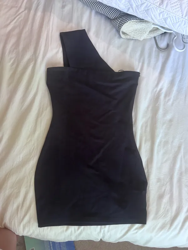 Revolve superdown Mini Dress Navy Blue - Image 4