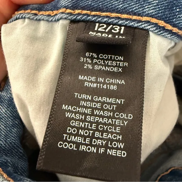 Frye Classic Blue Women's Jeans Size 31/12 - Image 7