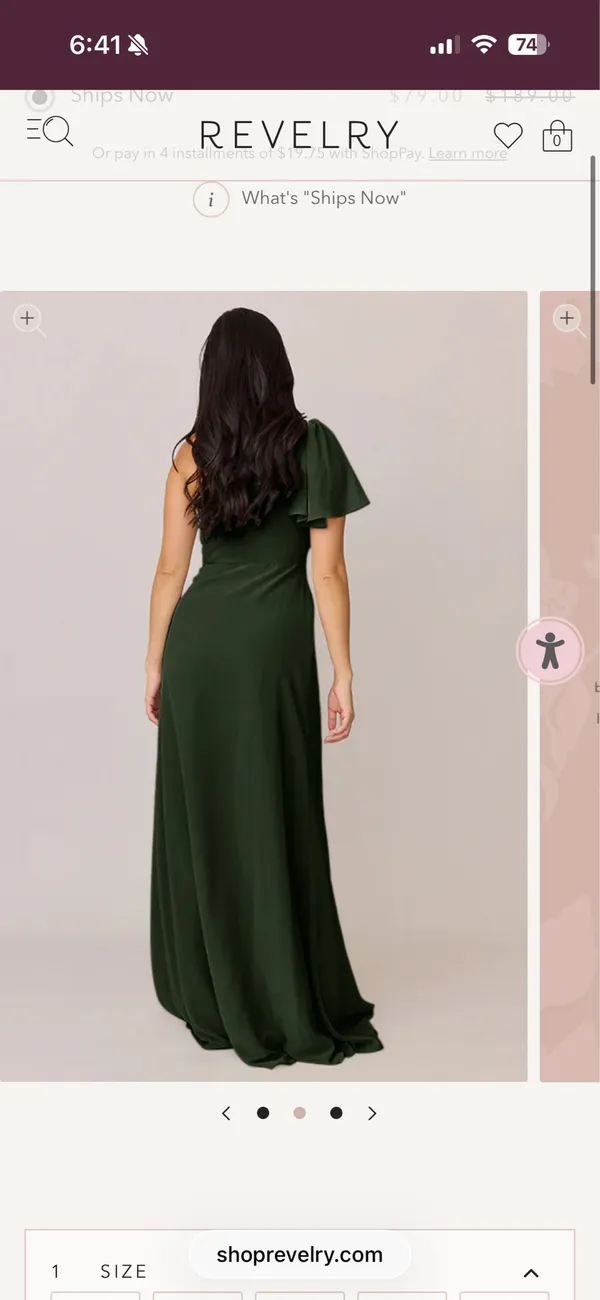 Revelry bridesmaid dress - Image 2