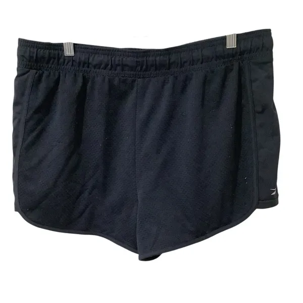 Reebok Women's Navy & White, Athletic Shorts Size L - Image 2