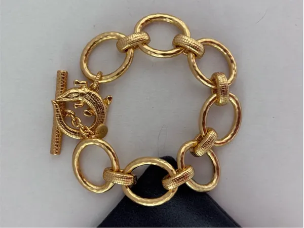 NWOT Julie Vos Alligator Link Bracelet - Image 5