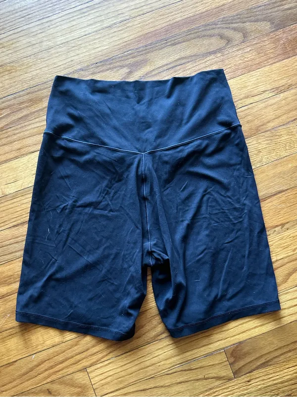 OFFLINE by Aerie Real Me Crossover High Waist Bike Shorts Black XL - Image 3