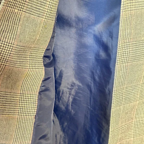 Gray Plaid Long Wool - Image 7
