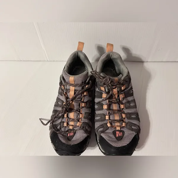 Merrell (J535264) depart dark gull grey trail hiking shoe women size 8 - Image 4