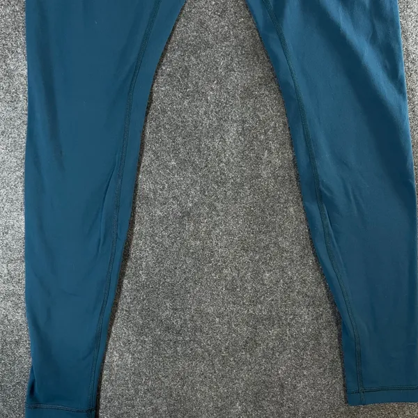 Lululemon Wunder Under High Rise Leggings Teal Dark Green Size 8 Activewear - Image 6