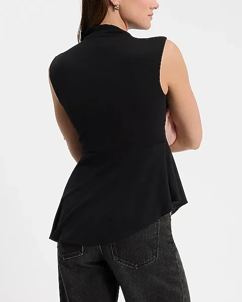 EUC Express Layered Peplum Blouse - Image 2