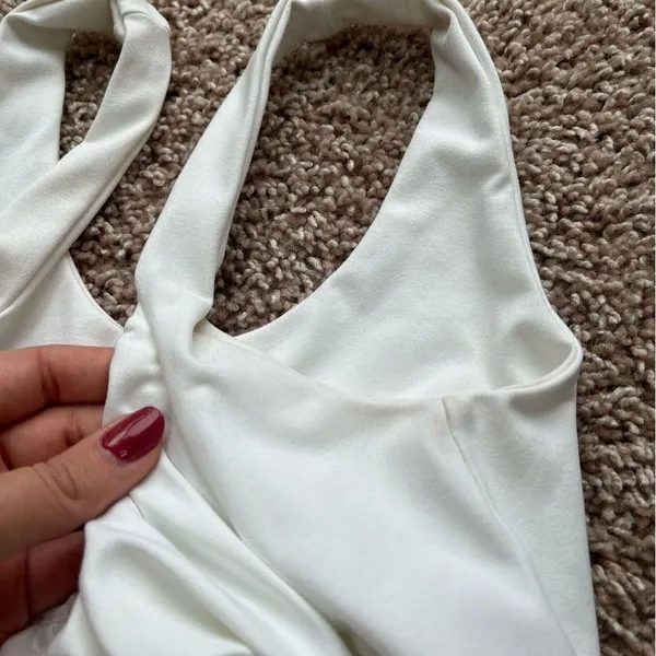 Abercrombie & Fitch Ruched Tank Bodysuit - Image 7