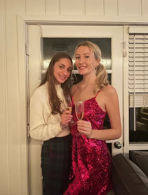 Primark Pink Sequin Dress - Image 2
