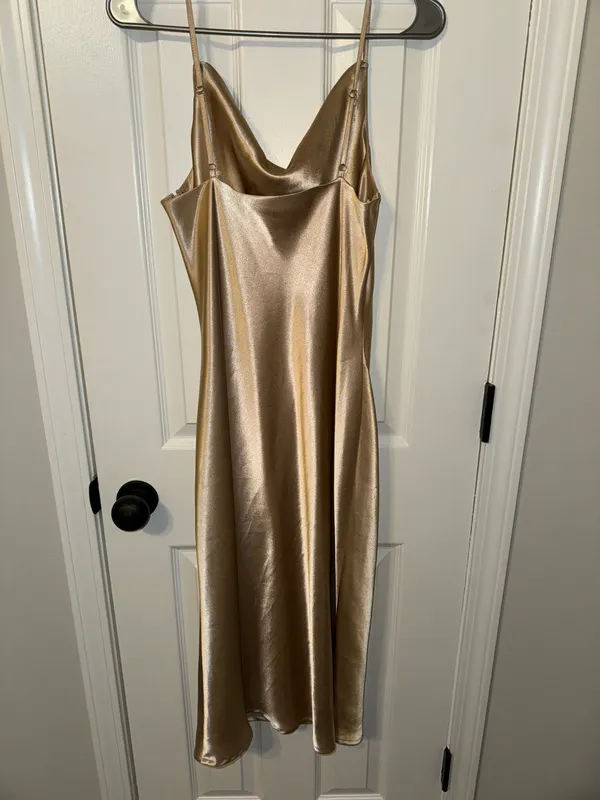 Birdy Grey Champagne Midi Dress - Image 6