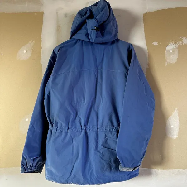 Patagonia Liquid Sky Jacket Goretex Hooded Full Zip Pockets Lined Blue Medium - Image 11