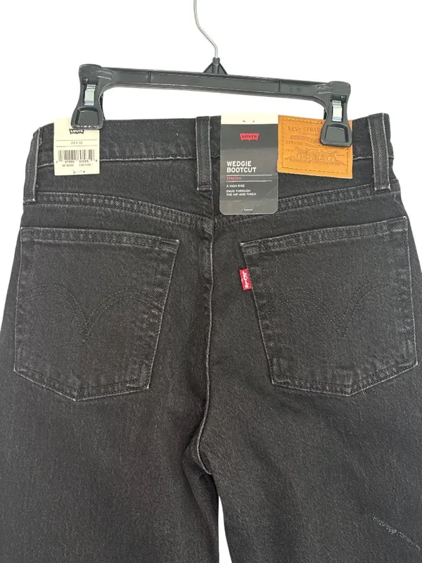 LEVI'S Wedgie Boot Jeans in She's In The Zone 24 Womens - Image 10
