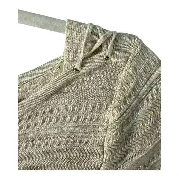White‎ House Black Market Gold/Tan Tunic Sweater, Small - Image 3