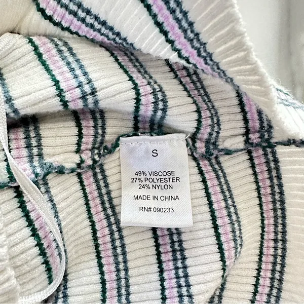 Pacsun • Kendall + Kylie Striped Ribbed Tank • Sz S - Image 4