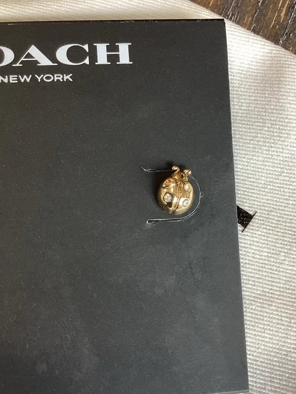 Coach Ladybug Mini Stud Earrings - Image 5