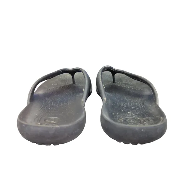 Crocs Womens Kadee Flip Flops Thong Sandals Black 9 Comfortable Casual‎ 14177 - Image 5