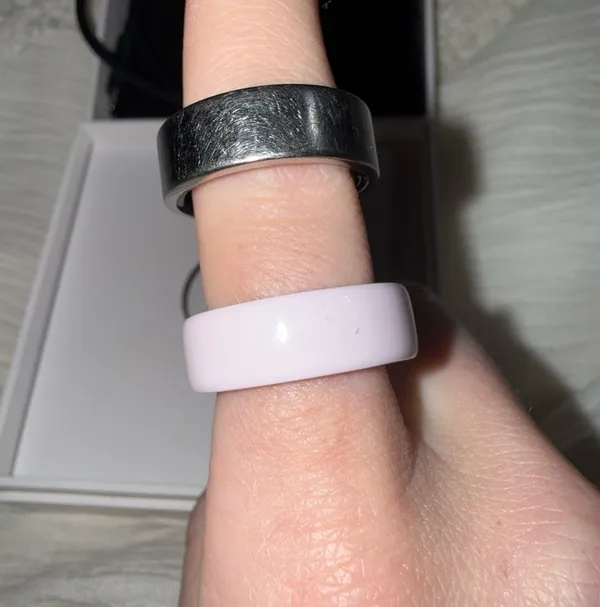 Oura Ring Gen 3 Heritage Silver Size 9 - Image 6