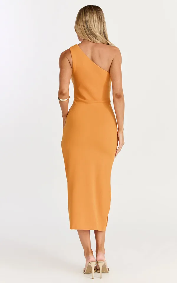 New Showpo MONETTE Midi Dress One Shoulder Straight Dress XL MSRP $119 - Image 5