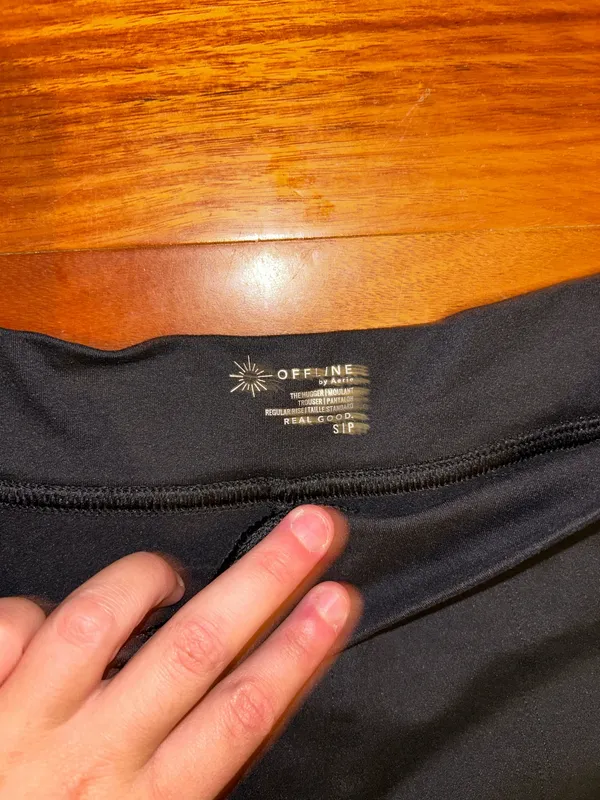 Black Aerie OFFLINE by wide leg jogger - Image 3